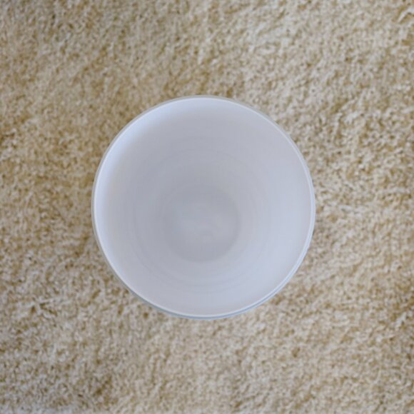 Tall White Contemporary Minimalist Statement Vase - Picture 2 of 3